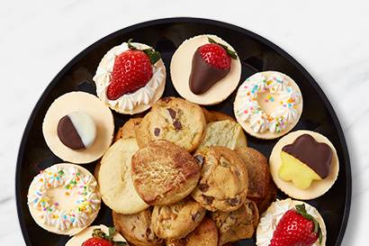 Cookie and Cheesecake platter