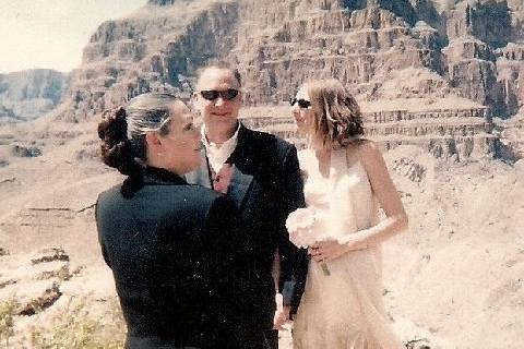 Grand canyon wedding