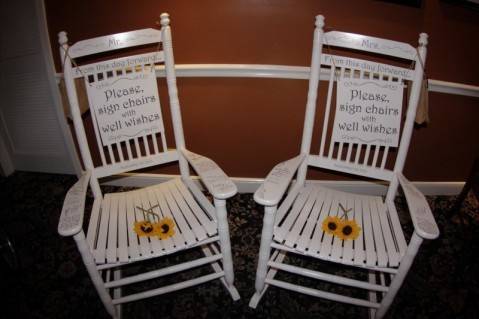 Sign chairs