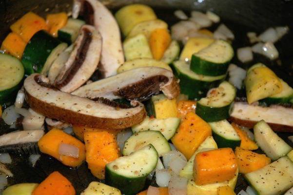 Sautéed vegetable medley