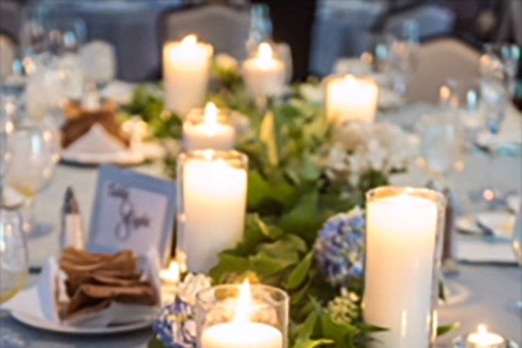 Foliage & Candles Centerpieces