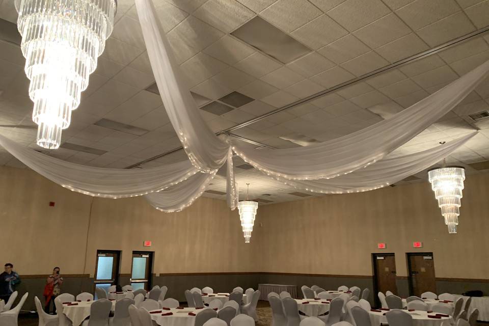 Ceiling Drape