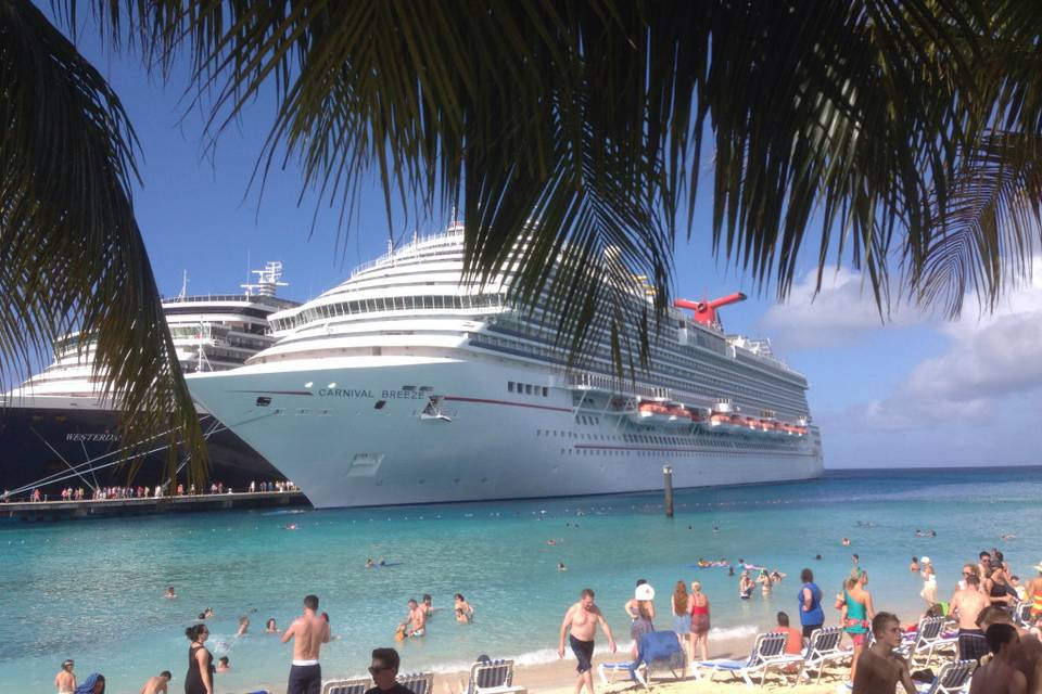 Affiliates with Carnival cruises. Specializing in setting up group bookings to save your wedding party money.