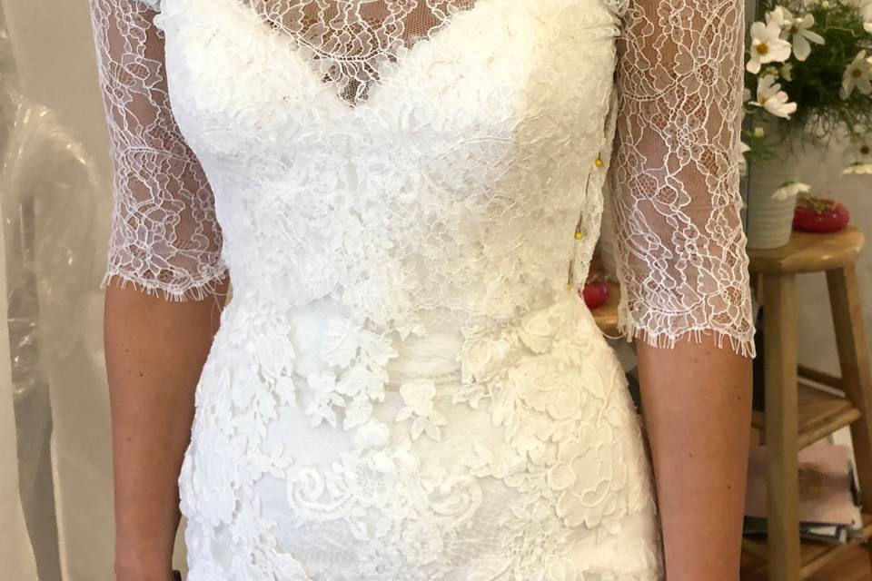 Custom lace top