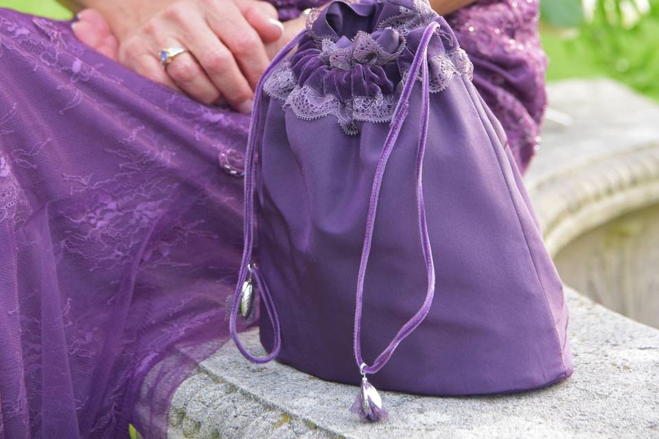 Custom Matching Drawstring Bag