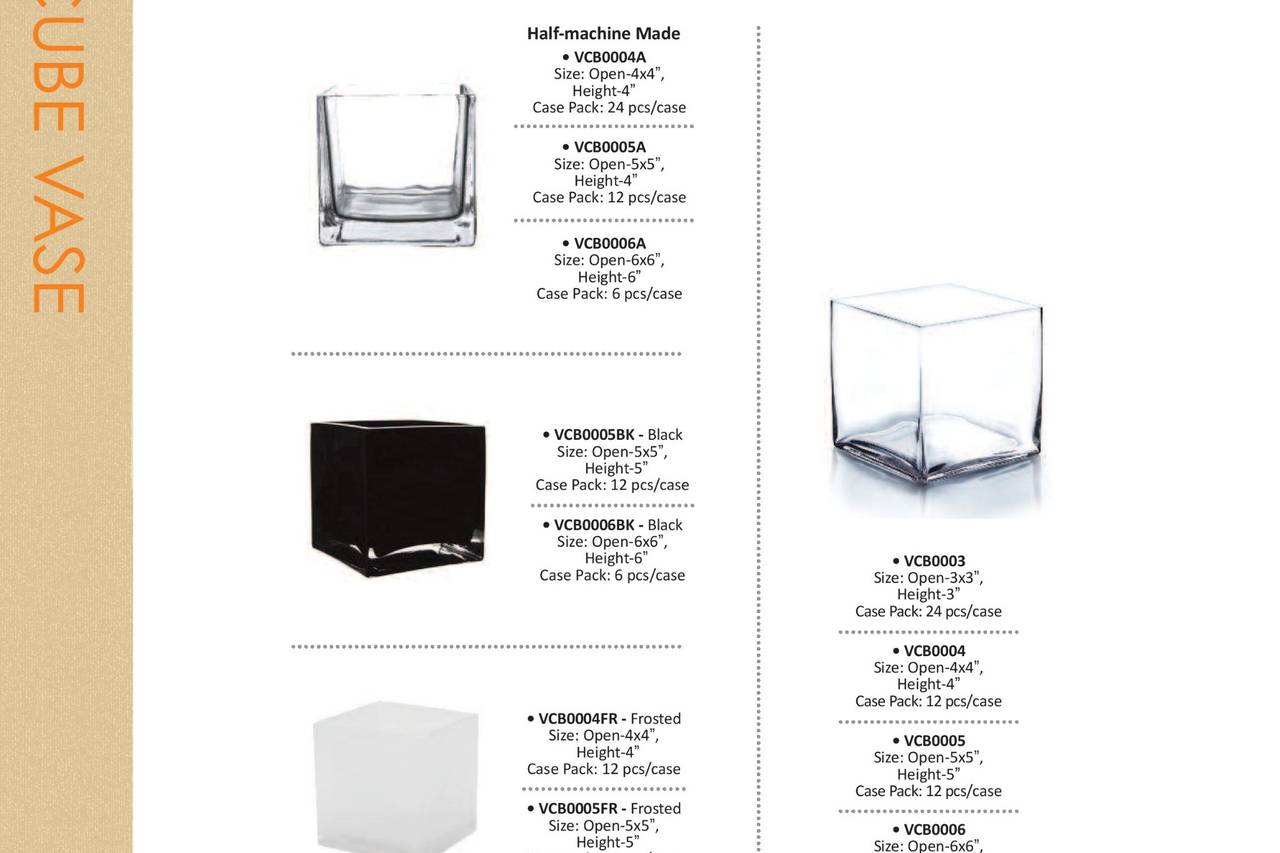 Wholesale Glass Vases International Favors & Gifts El Monte, CA