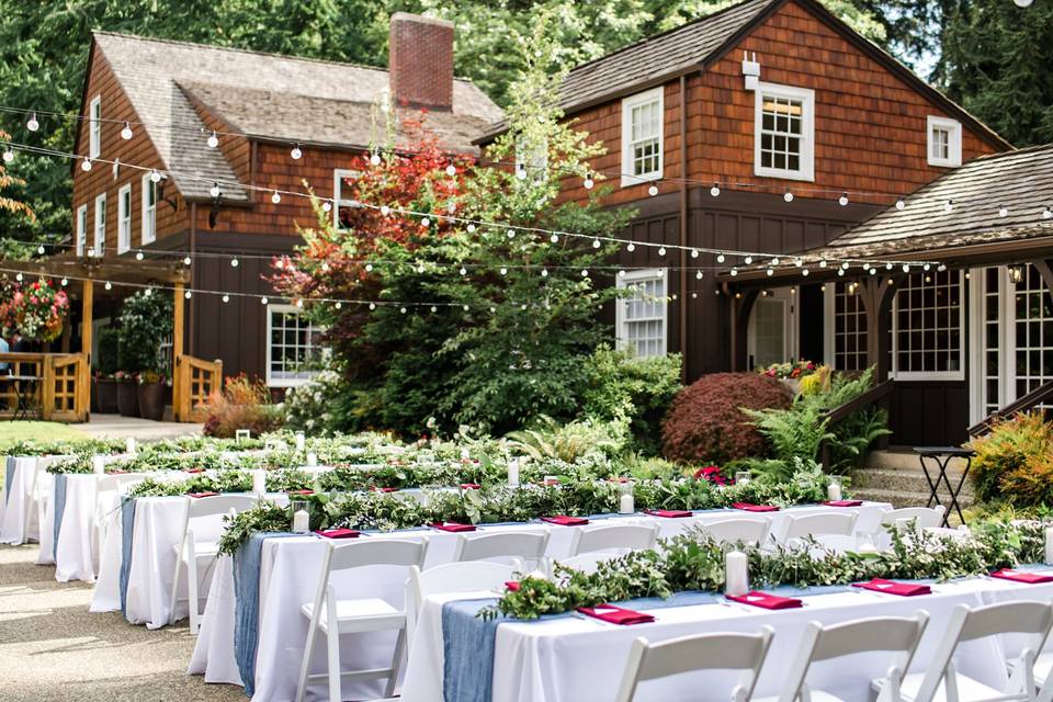 Reception tables