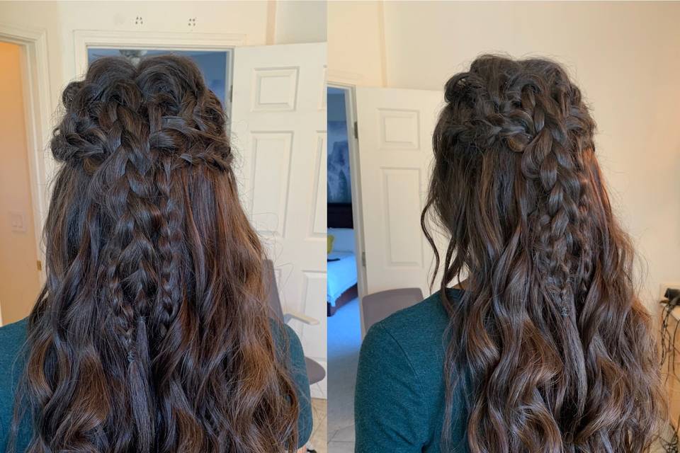 Boho Bride - extensions added