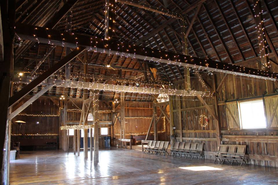 Barn party space