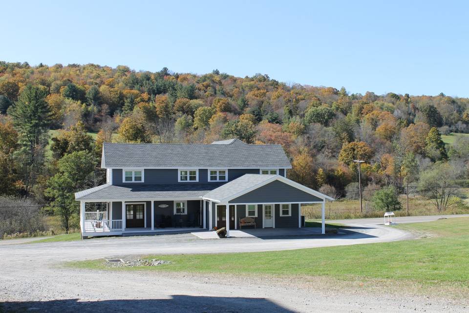 Farmhouse from the back