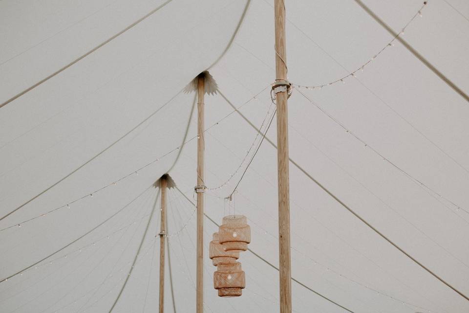 Tented wedding