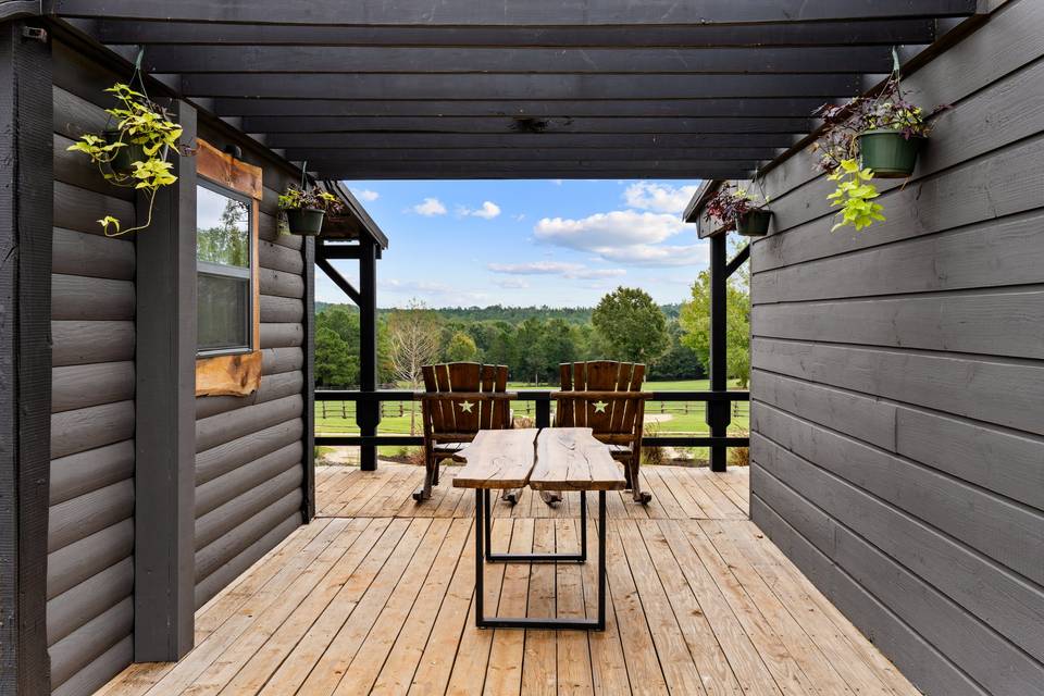 Cabin #1/#2 Connected Porch