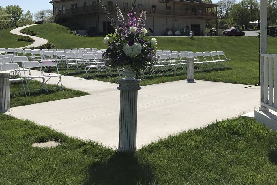 Violin music for outdoor wedding 5/7 - The Chateau at White Oak