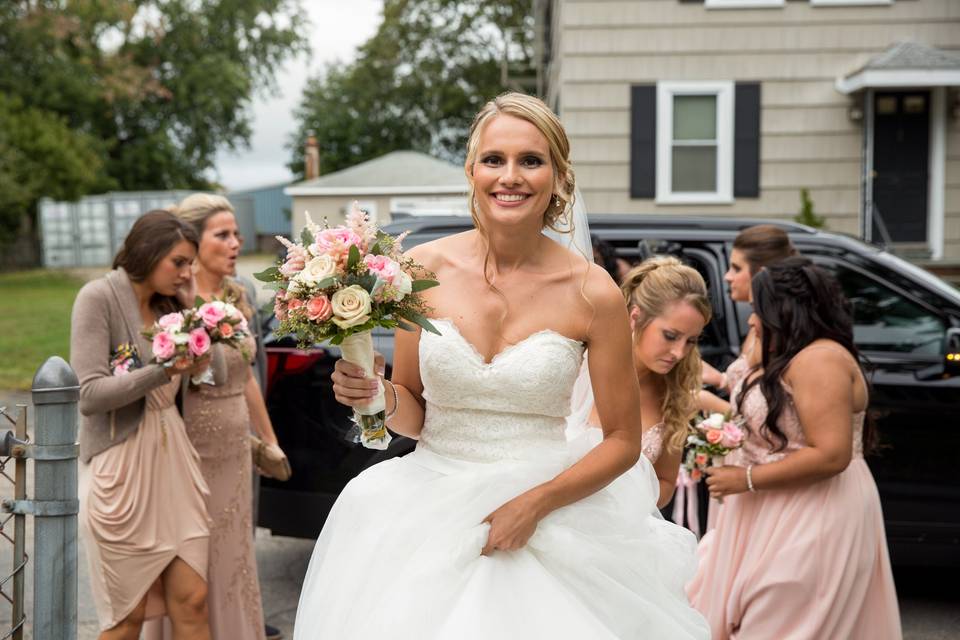 Little wedding bouquets