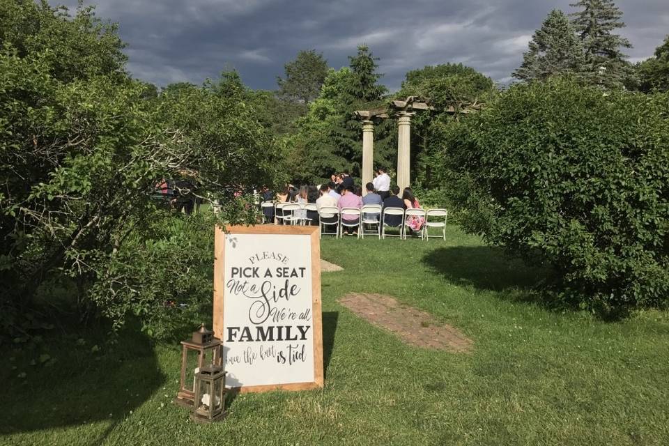 Wedding ceremony