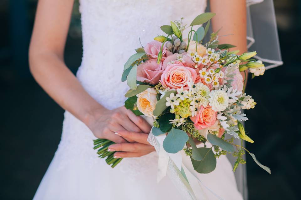 Floral aisle markers