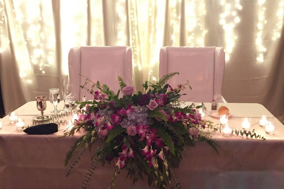 Sweetheart table