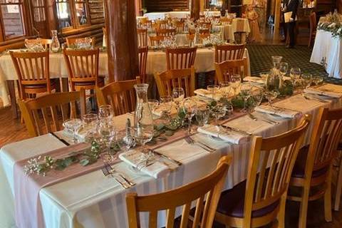 Adirondack Lodge Reception