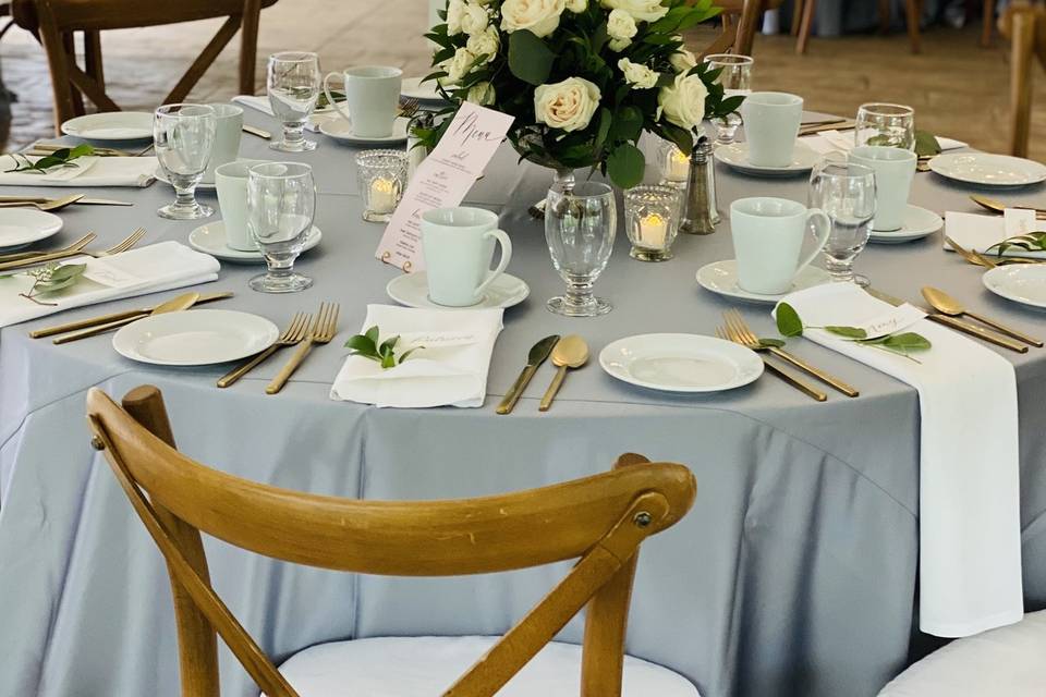 The Lodge Table Setting