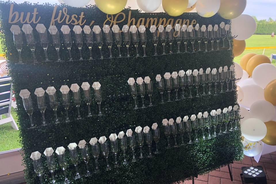 Champagne Wall