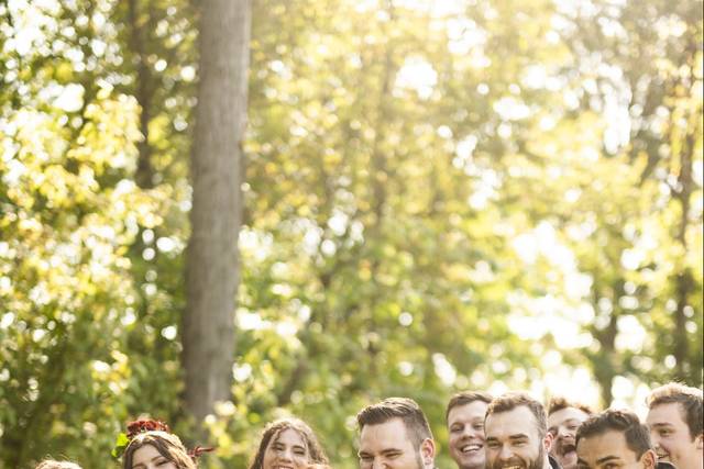 Bridal party moments