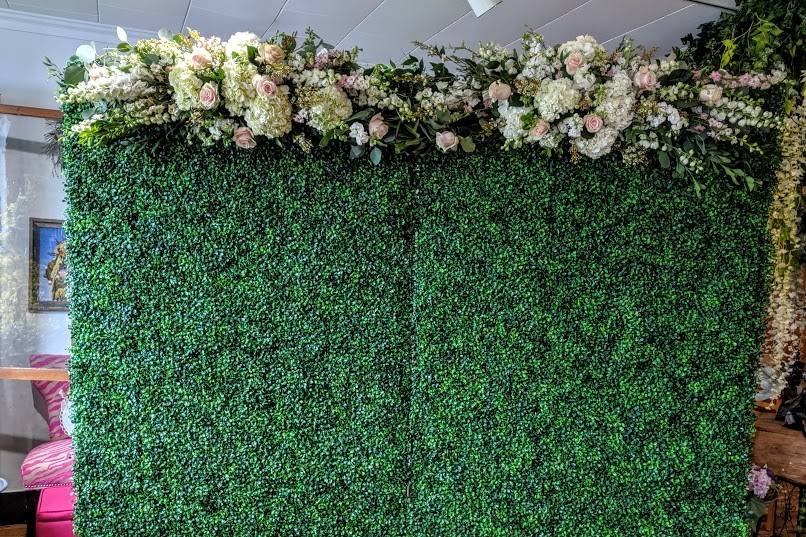 Boxwood Wall