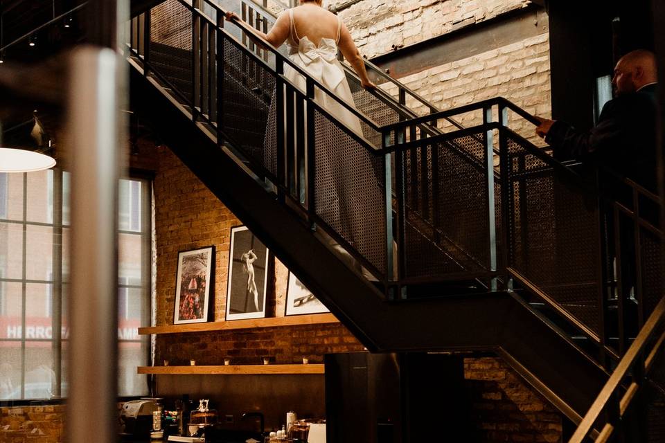 Wedding Suite and room stairs