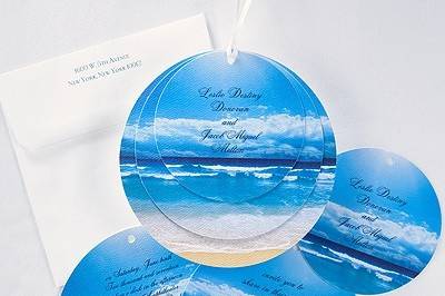 Endless Sea Invitation - (Invitation Link - http://occasionsinprint.carlsoncraft.com/Weddings/Invitations/3148-KEN22442-Endless-Sea-Invitation.pro)