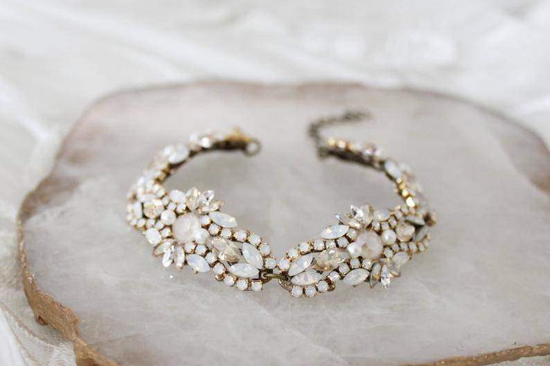 Swarovski bridal bracelet
