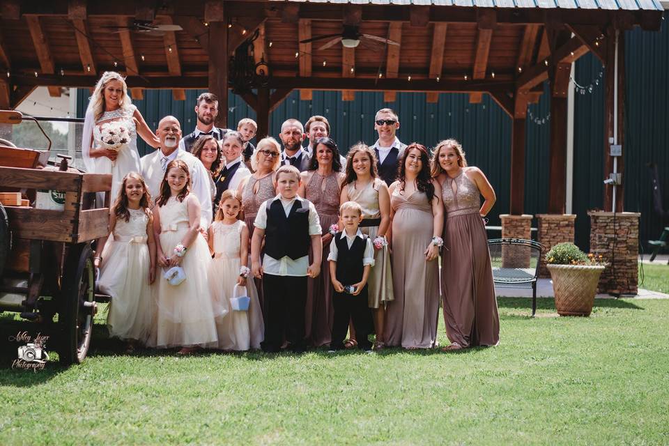Group Wedding Party
