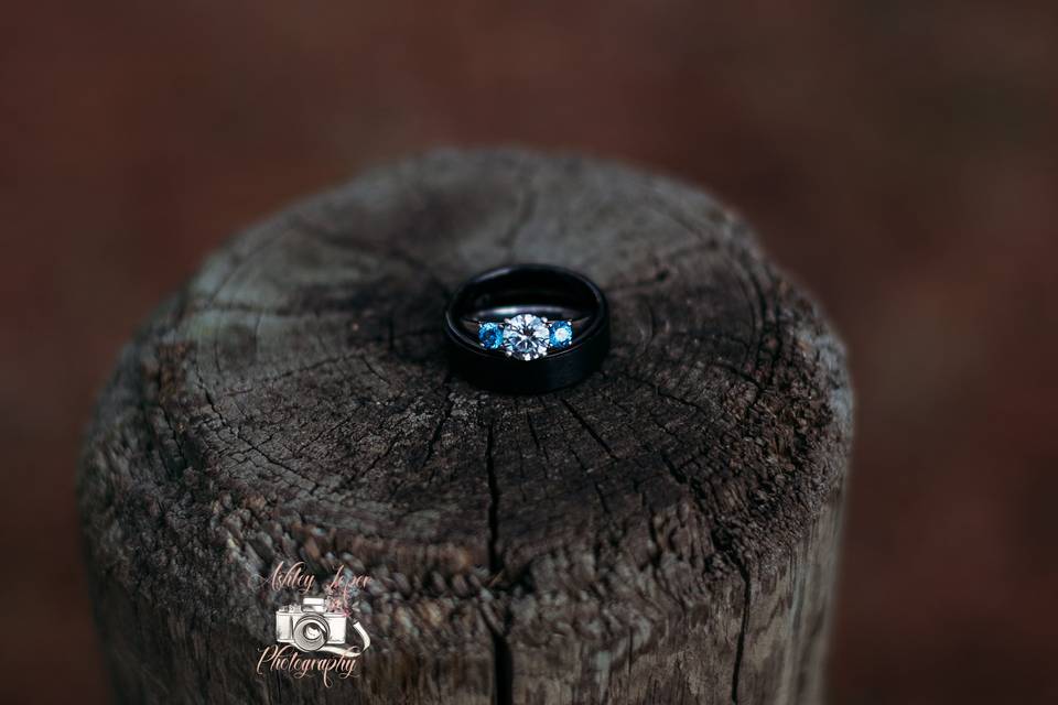 Bride and Groom Rings