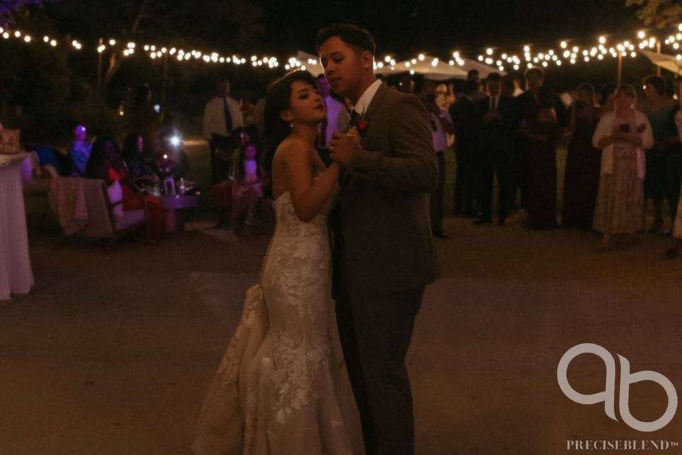 First Dance at Winery