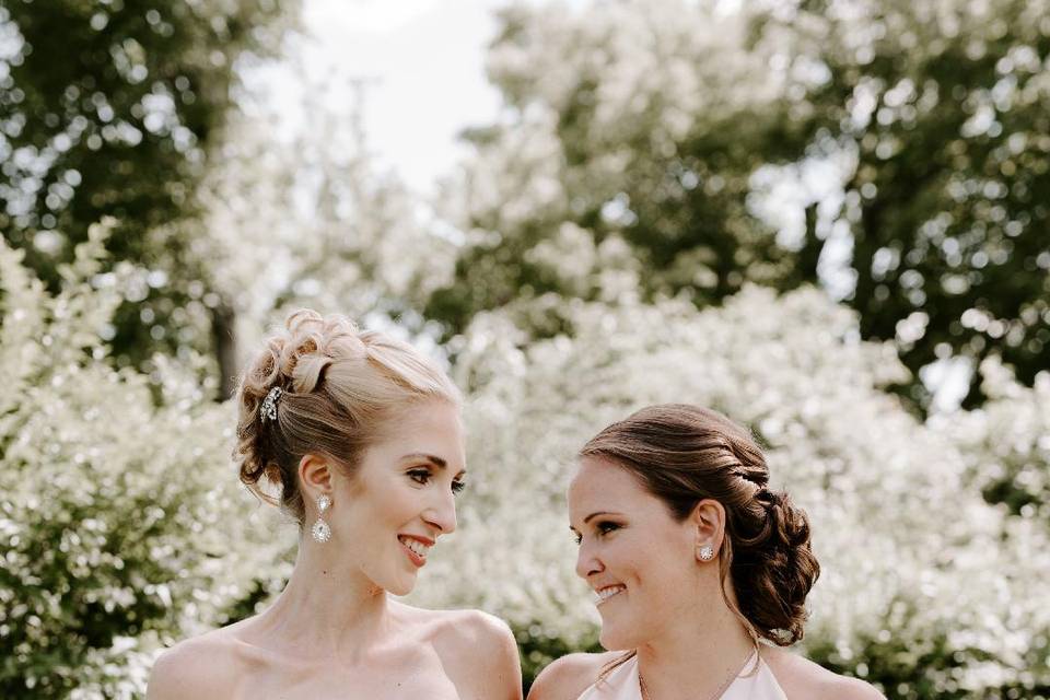 Wedding hair and makeup