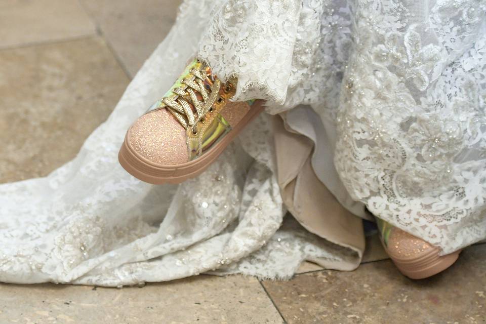 Comfortable Bride's Shoes