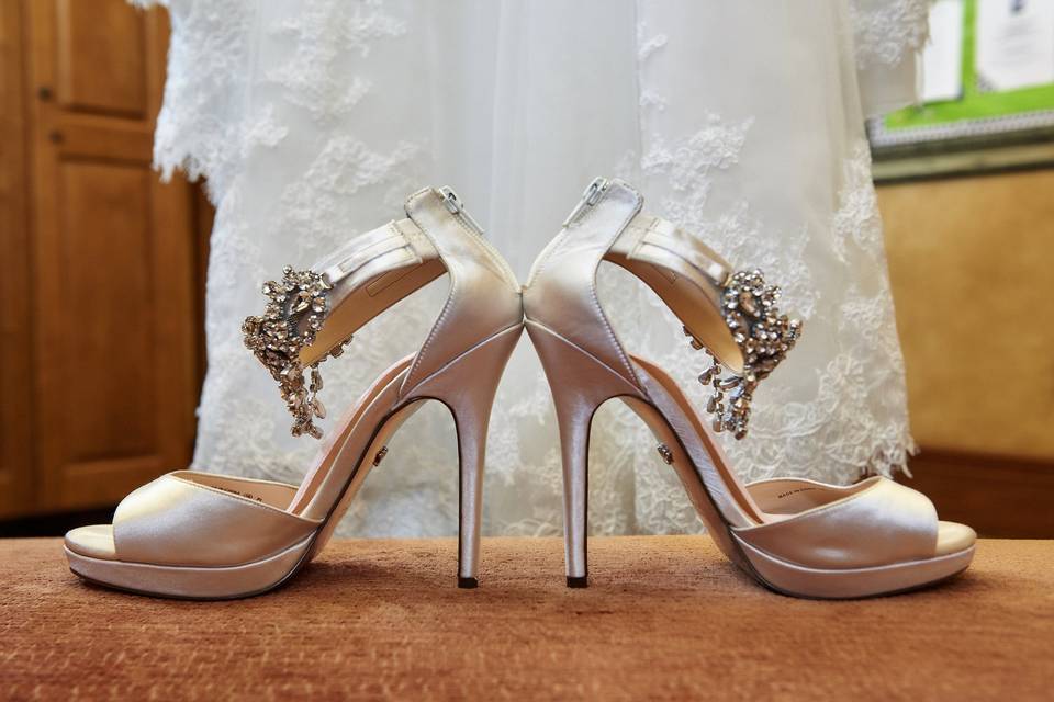 Bride's Wedding Shoes