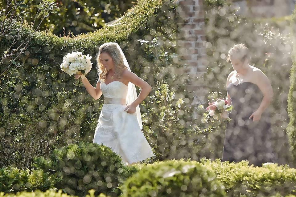 Cummer Garden bride