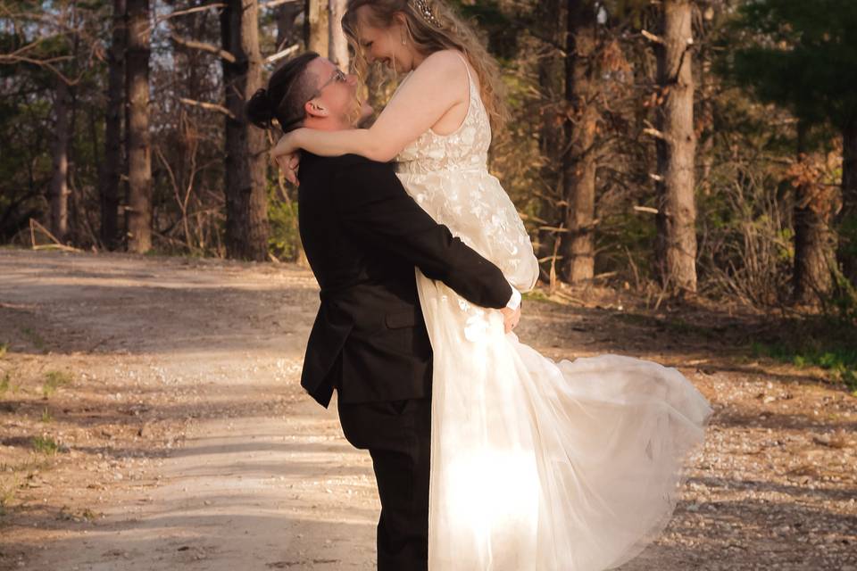 Just married