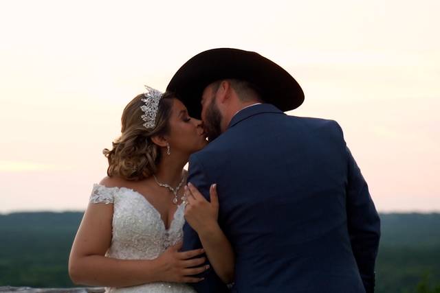 Beautiful vineyard wedding