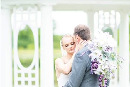 First look by the gazebo