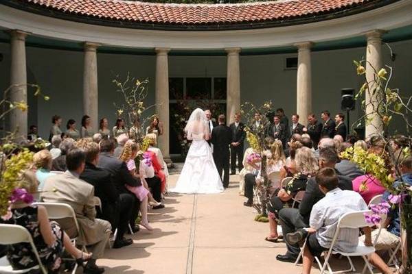 Outdoor ceremony