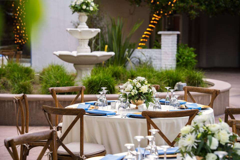 Outdoor reception