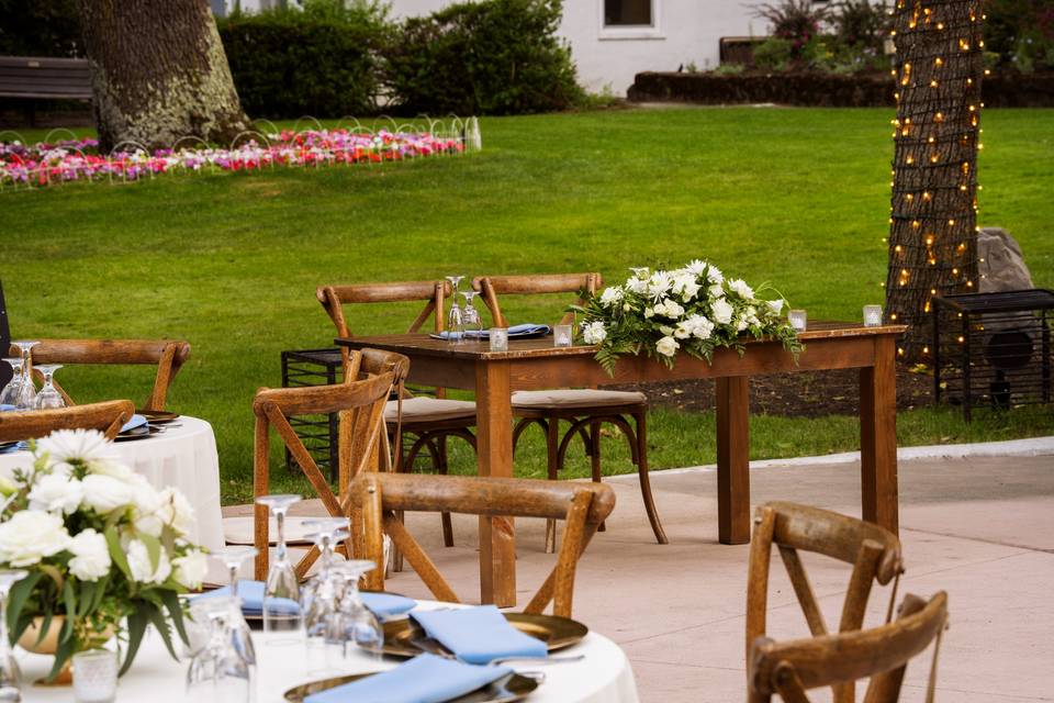 Outdoor reception
