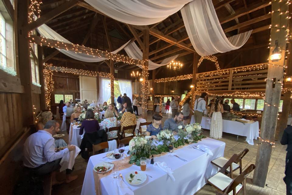 Barn wedding