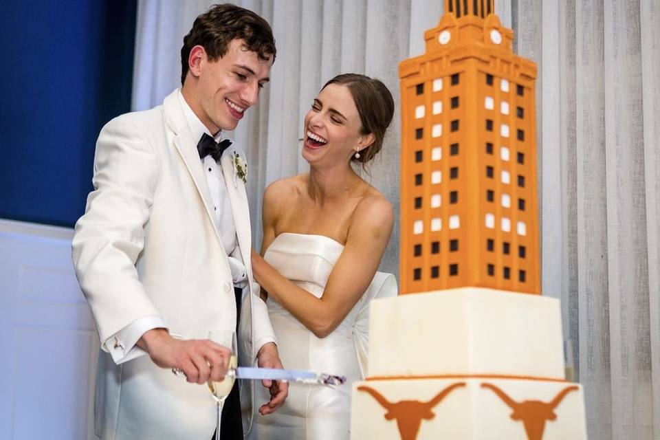 Bridal and Groom Cake