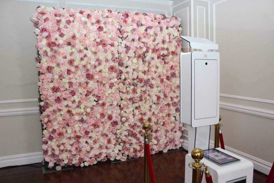 Flower Wall Photo Booth