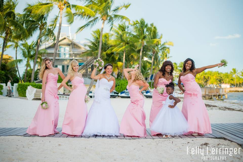 Destination Wedding held at The Reach in Key West Florida