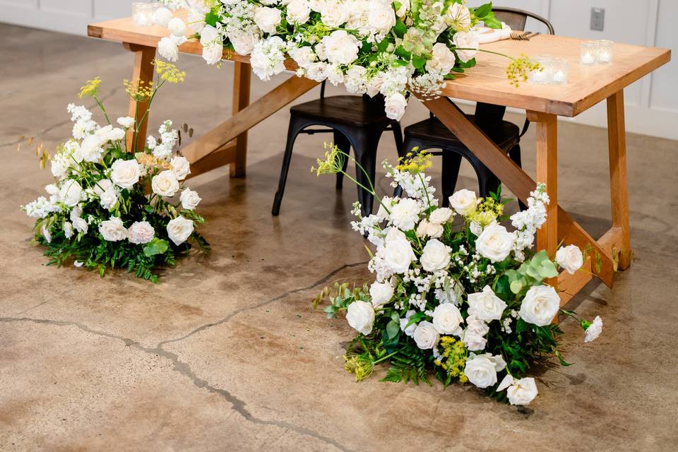 Sweetheart table