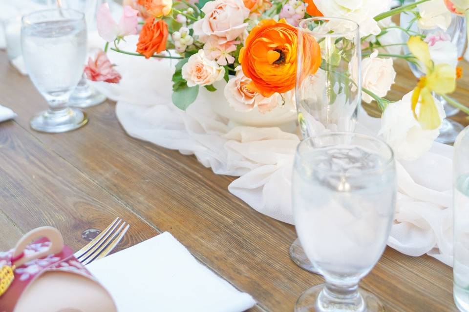 Reception florals