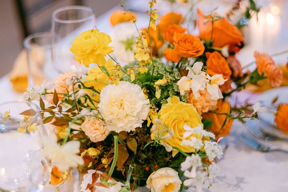 Reception flowers