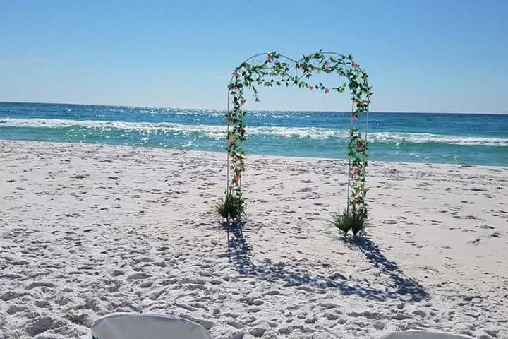 Beach wedding